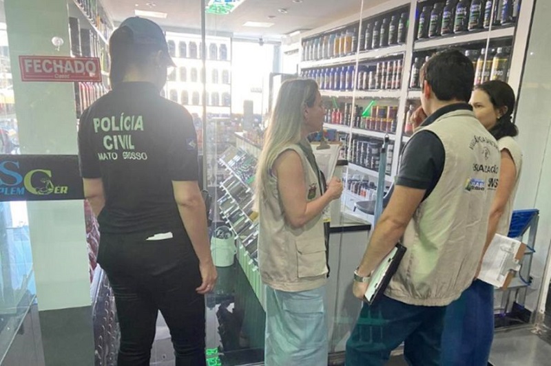 Decon prende empresário suspeito de vender “bomba-Anabolizantes)” em academia de Cuiabá