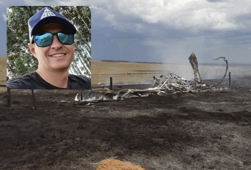 Aeronave agrícola cai em área rural de MT deixando um morto