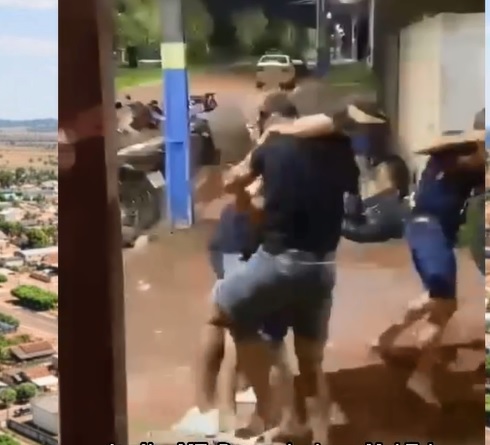 Briga generalizada em MT envolvendo filhos de prefeito