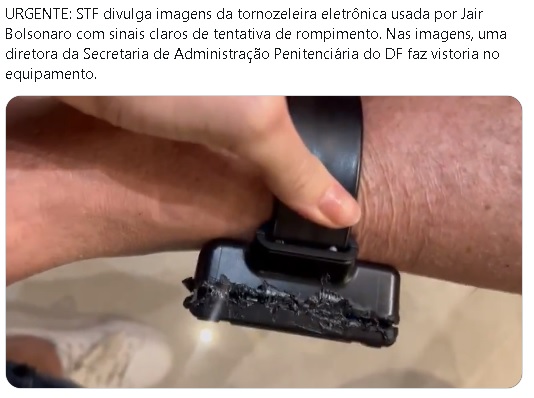 STF DIVULGA VÍDEO COM CONFISSÃO DO BOLSONARO SOBRE TORNOZELEIRA E DESMENTE ADVOGADO