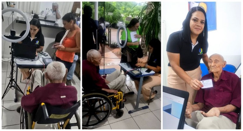 BIOMETRIA 100% :  com 105 anos, eleitor de Santo Antônio de Leverger procura Justiça Eleitoral para cadastramento biométrico