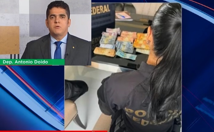 PF acha celulares jogados pela janela durante investigação no prédio de Antônio Doido | TEMPO REAL