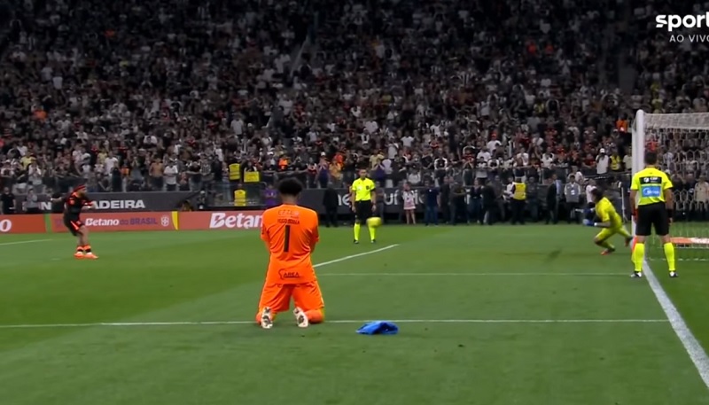 OS PÊNALTIS DE CORINTHIANS X CRUZEIRO NA NARRAÇÃO DE PAULO ANDRADE (SPORTV)