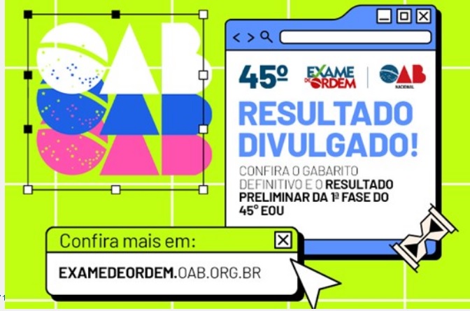 Confira o gabarito definitivo e o resultado preliminar da prova objetiva do 45º EOU