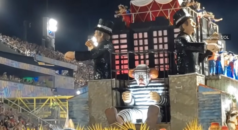 Acadêmicos de Niterói com Lula antecipou em seis meses a propaganda eleitoral