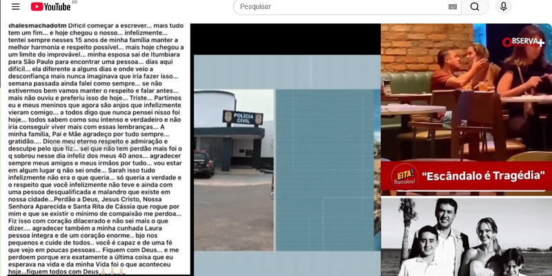 Traição de Sarah causou as mortes de Thales e filhos em Itumbiara?