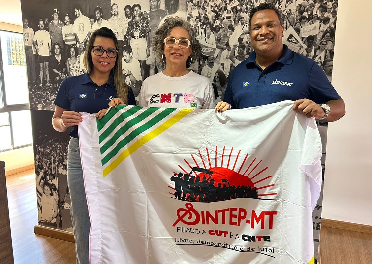 Dirigentes do Sintep-MT vão ao Senado cobrar Piso para Funcionário