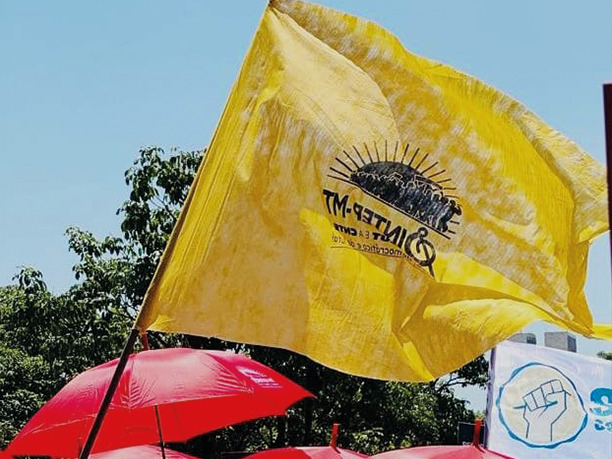 Sintep-MT e CUT-MT participam da Marcha da Classe Trabalhadora em Brasília