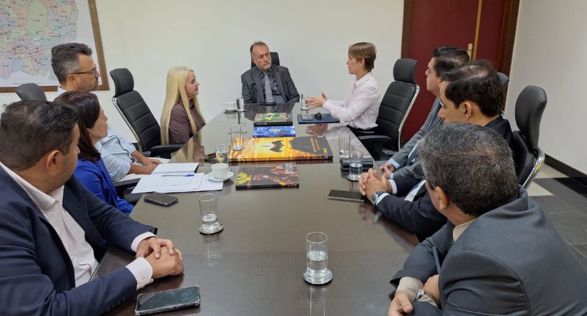 TRE-MT discute parcerias com Polícia Federal e Sesp para a segurança nas Eleições 2026