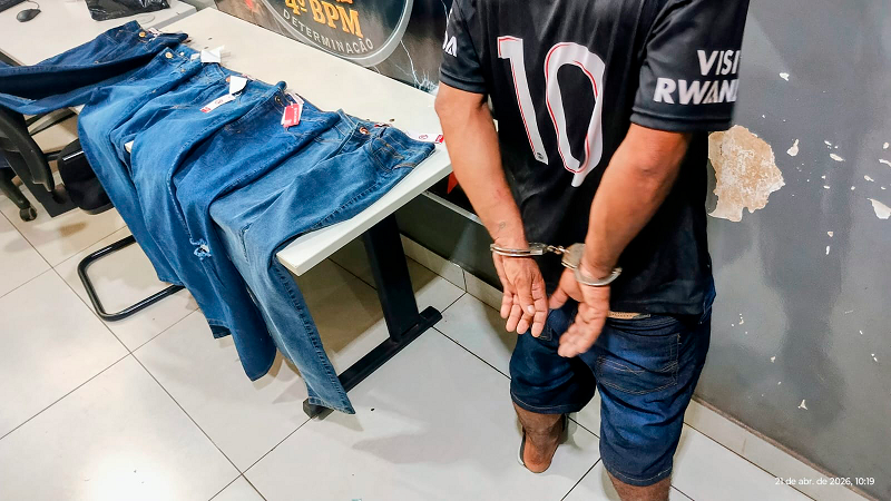 Guarda Municipal recupera produtos furtados e prende suspeito em Várzea Grande