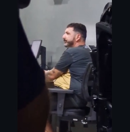 Preso policial penal de Várzea Grande, após atirar em frentista de posto de combustível