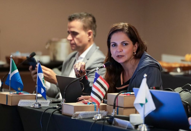 Presidente Gisela Cardoso e bancada da OAB-MT cumprem agenda institucional em Salvador