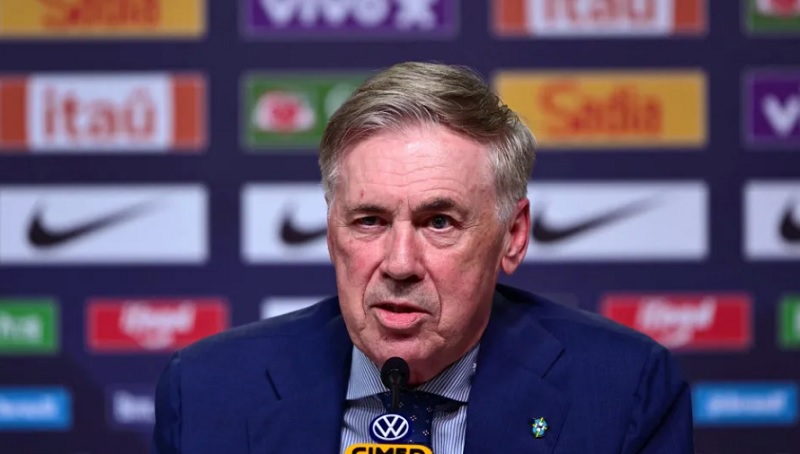 Ancelotti fecha lista com 55 que deve ter Neymar, Estêvão e Thiago Silva