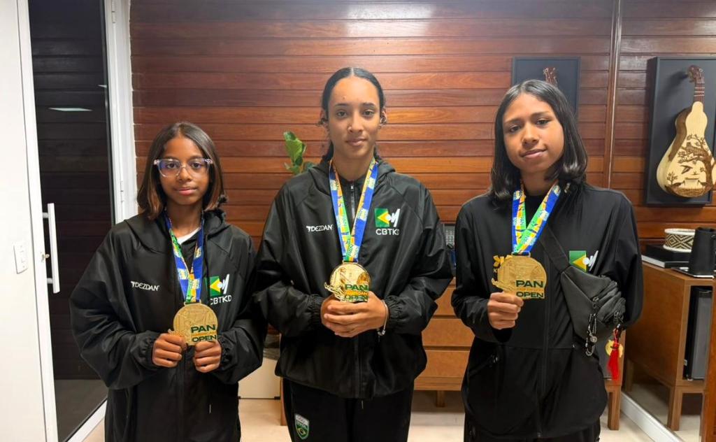 DE ÁGUA BOA: atletas do programa de bolsas do Governo de MT conquistam medalhas de ouro no Pan-Americano de Taekwondo