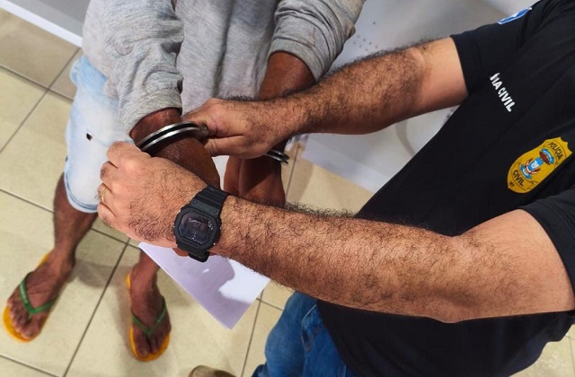 Polícia Civil prende condenado a 20 anos por estupro de vulnerável