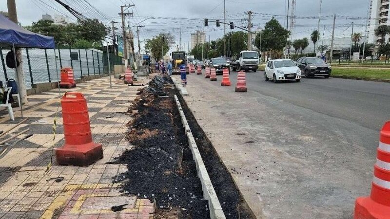 Obras no entorno do Centro Político entram na fase final com início da sinalização