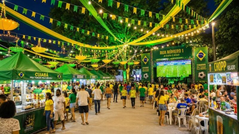 Onde assistir jogos da Copa do Mundo 2026 em Cuiabá e Chapada