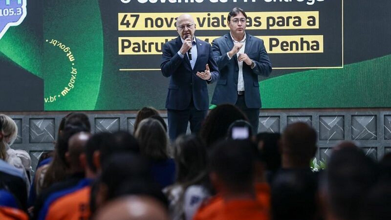 Governador Otaviano Pivetta afirma que Estado vai manter combate à criminalidade com “mão pesada”