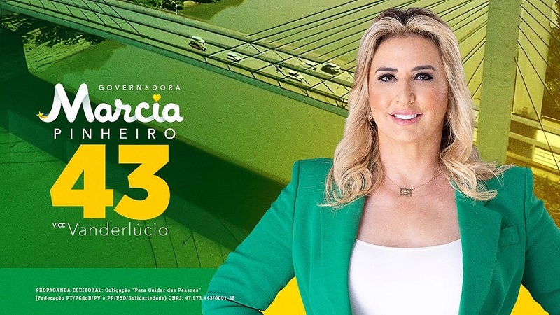 Ex-primeira dama de Cuiabá, Márcia Pinheiro condenada a pagar R$ 800 mil à empresa referentes à campanha de 2022