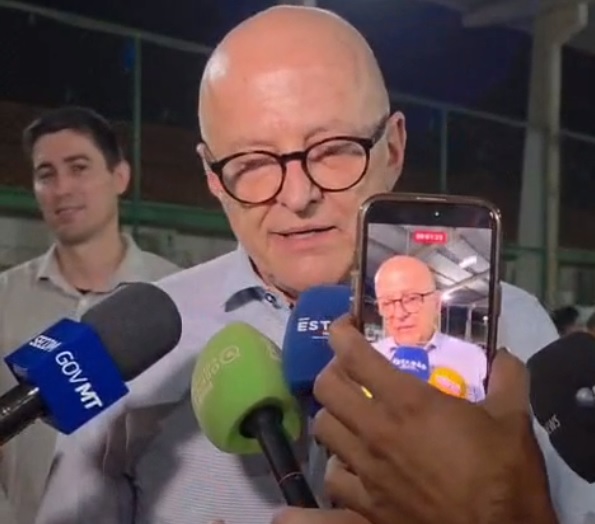 Governador Pivetta aguarda conclusão das irregularidades na compra de materiais didáticos no valor de R$ 80 milhões em Cuiabá
