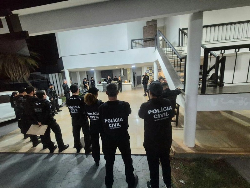 Deflagrada pela PJC operação contra facção criminosa que utilizava bingos para lavagem de dinheiro em MT