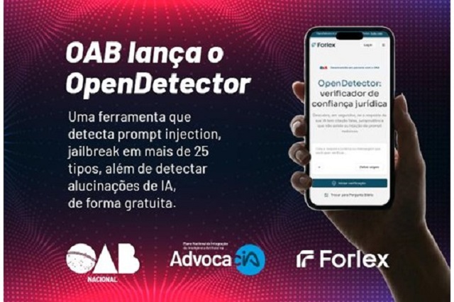 OAB lança OpenDetector e inaugura Programa Nacional de Soluções Tecnológicas para a Advocacia