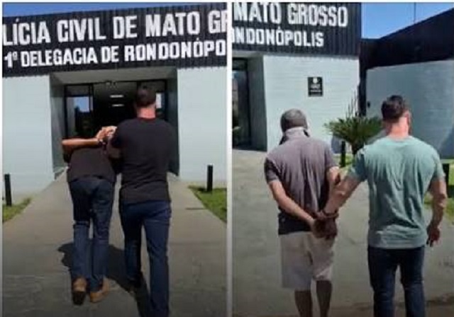 COMBATE NA REGIÃO SUL – Polícia Civil prende dois homens por crimes de violência contra a mulher em Rondonópolis