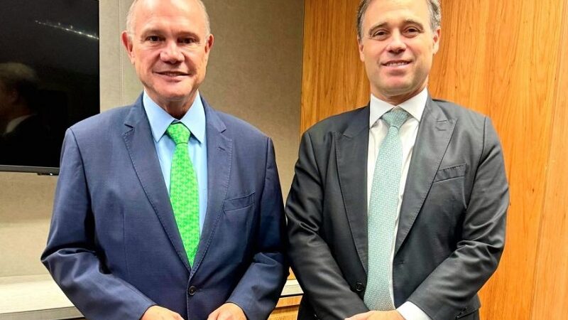 Fagundes visita ministro do STF e cobra solução sobre consignados