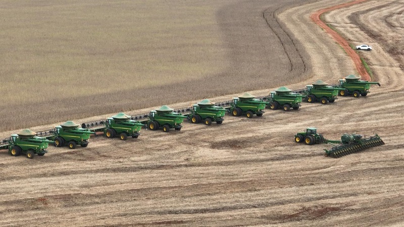 Em MT, fazenda utiliza tecnologia para conectar máquinas, clima e inteligência de dados