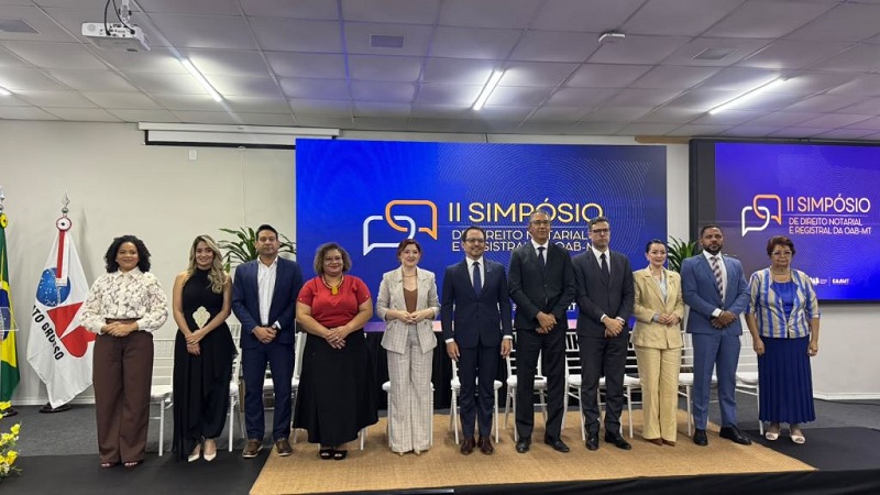 OAB-MT realiza II Simpósio Estadual de Direito Notarial e Registral e fortalece debate sobre atuação extrajudicial