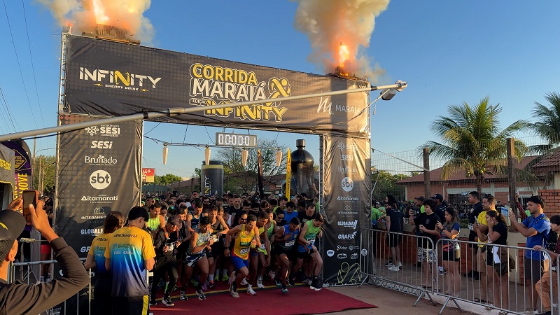 Atletas de Cuiabá e Lucas do Rio Verde vencem Corrida Marajá Edição Infinity Energy Drink