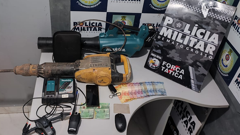 TRABALHO OSTENSIVO: Força Tática prende suspeito de integrar quadrilha especializada em roubos de fios de cobre em Cuiabá