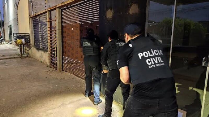 OPERAÇÃO PELE DE CORDEIRO – Polícia Civil cumpre 12 ordens judiciais contra investigados por roubo a residência em Cuiabá