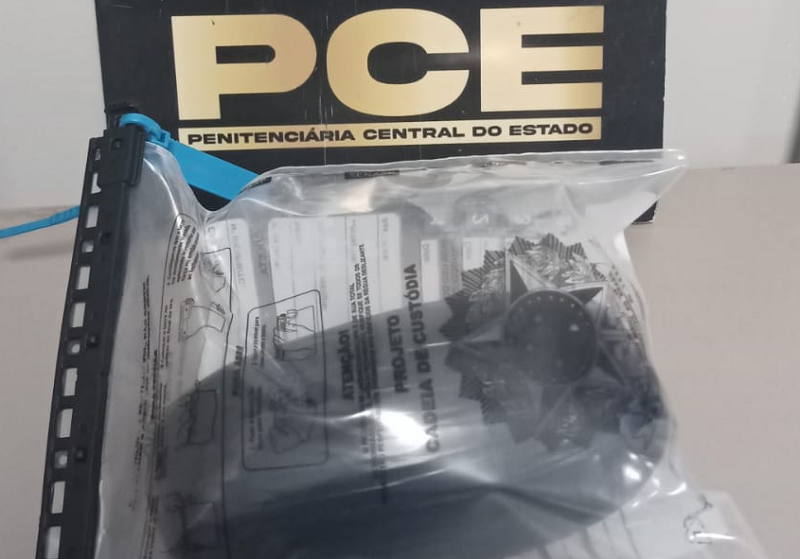 REVISTA EM UNIDADE PRISIONAL – Visitante é flagrada com drogas durante revista na Penitenciária Central