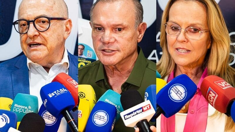 Governador Pivetta tem 33% em Cuiabá; Wellington marca 24% e Natasha, 16,3%