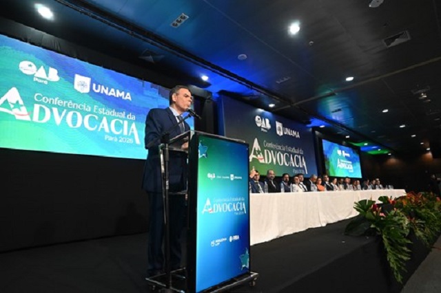 Sarmento defende tecnologia com “paridade mínima de armas” para a advocacia em Conferência no Pará