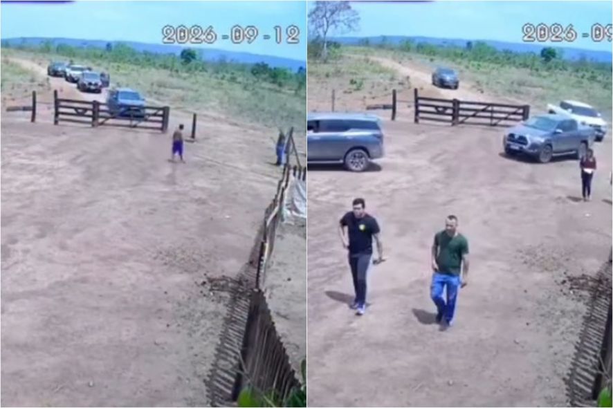 EM FLAGRANTE – Força Tática prende oito invasores de terra e apreende armas de fogo em Planalto da Serra