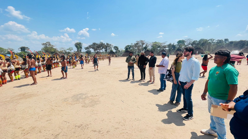 Zona Eleitoral intensifica preparação para eleições em aldeia indígena de Juína