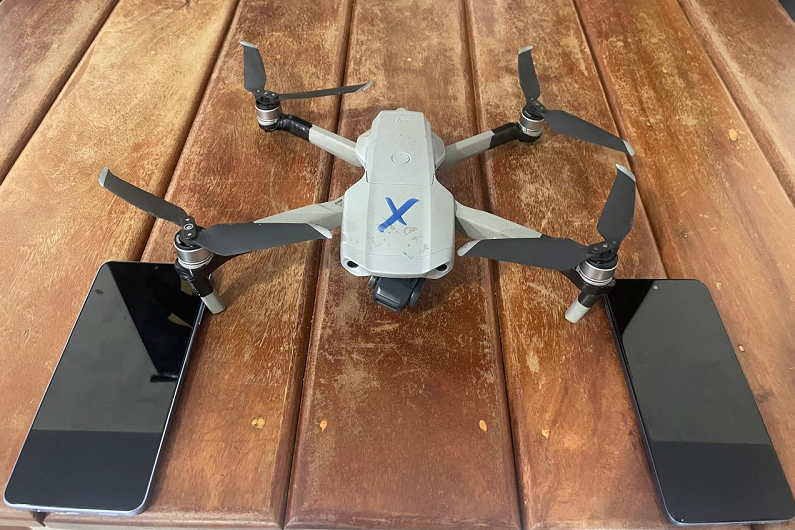 RONDONÓPOLIS – Polícia Penal apreende drogas com visitante e intercepta drone com celulares