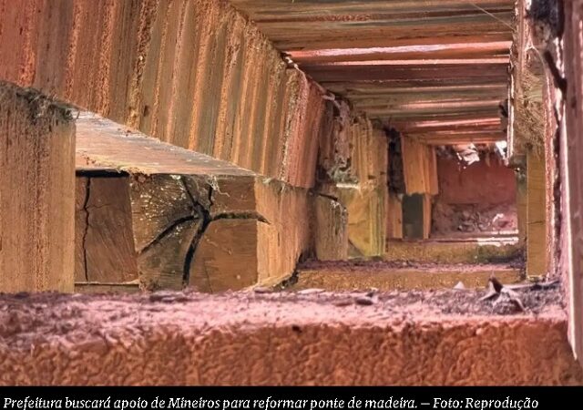Prefeitura de Alto Taquari (MT) decreta situação de emergência em recuperação de ponte usada para escoar cana para Goiás