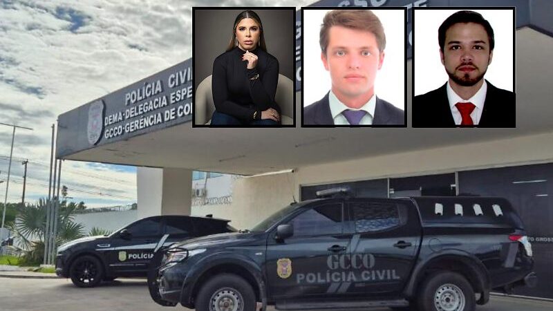 Operação da Polícia Civil em MT, apura suposta falsificação em decisão judicial para transferência de preso por advogados