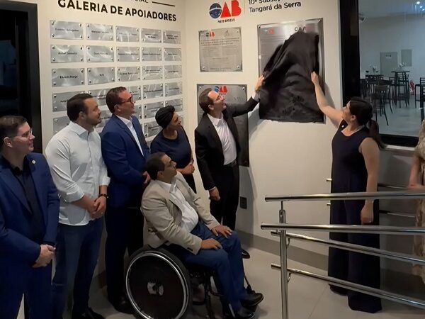 Tangará da Serra recebe nova Sede Social para a advocacia e parlatórios reformados