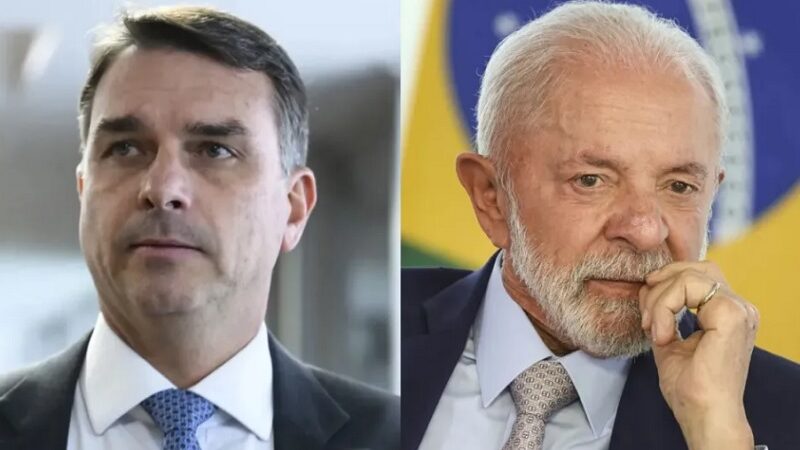 Flávio Bolsonaro fica com 47%, Lula com 45% e vão disputar 2º turno