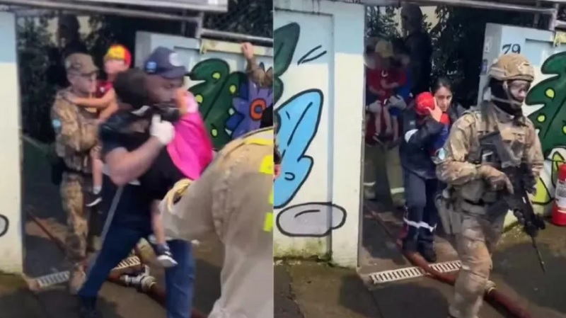 Polícia mata homem que fez 13 crianças reféns em Curitiba